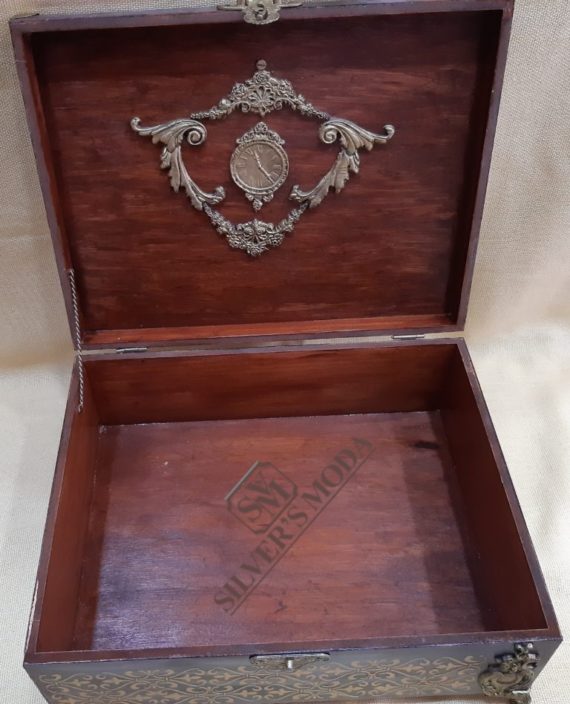 χειροποίητο ξύλινο κουτί, κουτί-decoupage handmade box