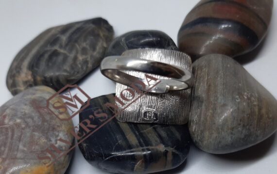 Ασημένιο δαχτυλίδι χειροποίητο-handmade sterling silver ring